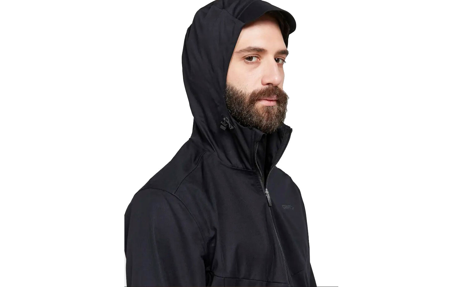 Куртка Craft ADV ESSENCE HYDRO JACKET, чоловіча, розмір XS, сезон AW 22, чорний 5