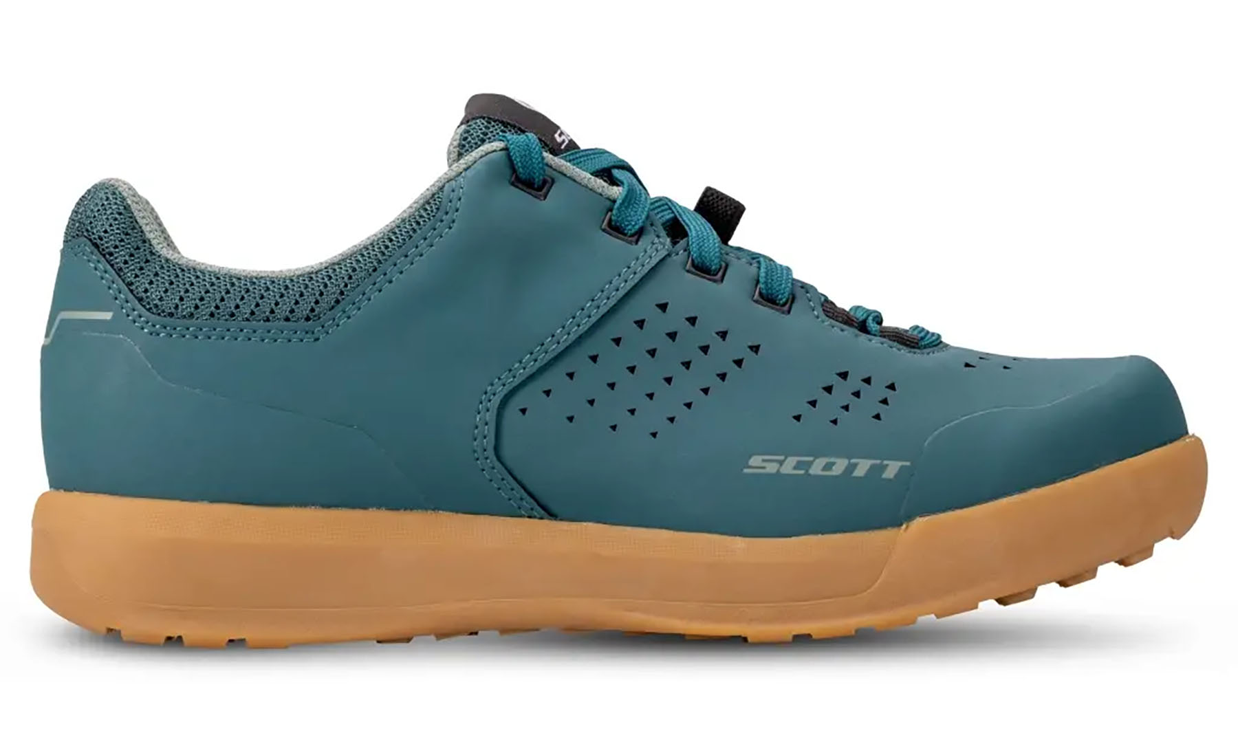 Фотография Велотуфли SCOTT MTB SHR-ALP FLAT LACE W (женские), сине-зеленые, размер 36 (288822.7576) 6
