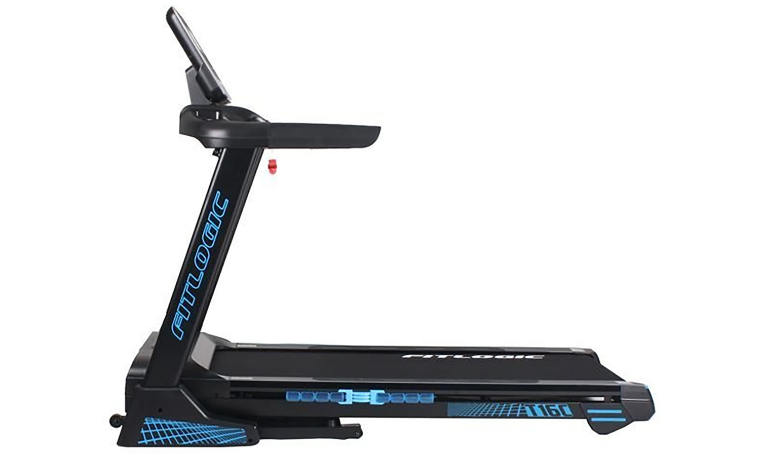 Беговая дорожка FitLogic T16C черно-синяя 4