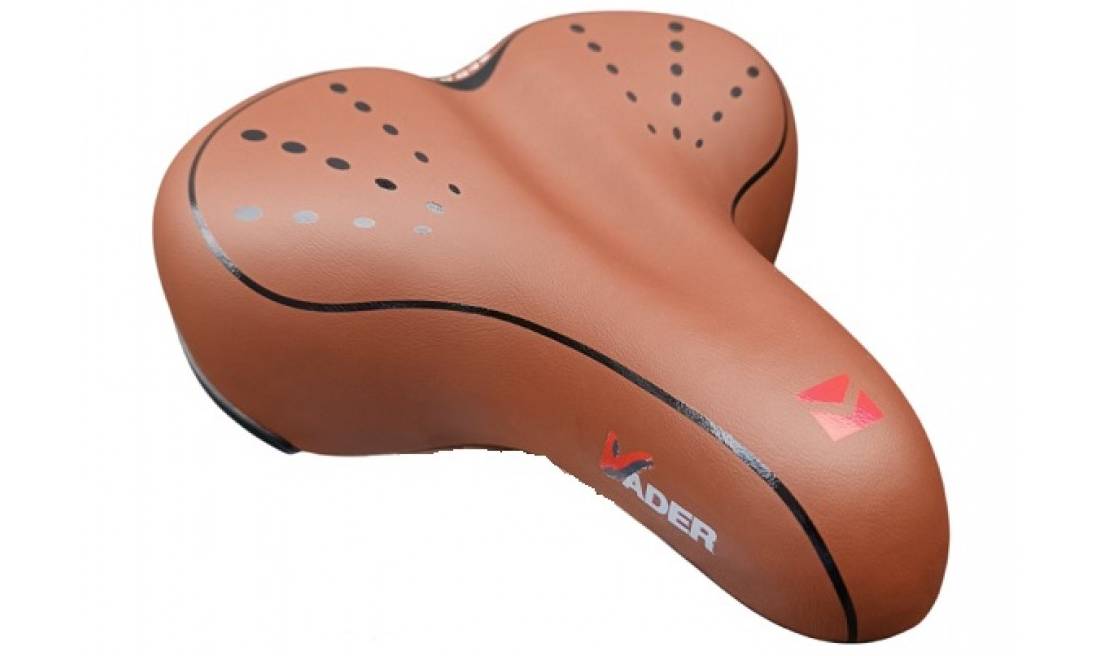 Седло Vader CITY Elastomer, коричневый 4