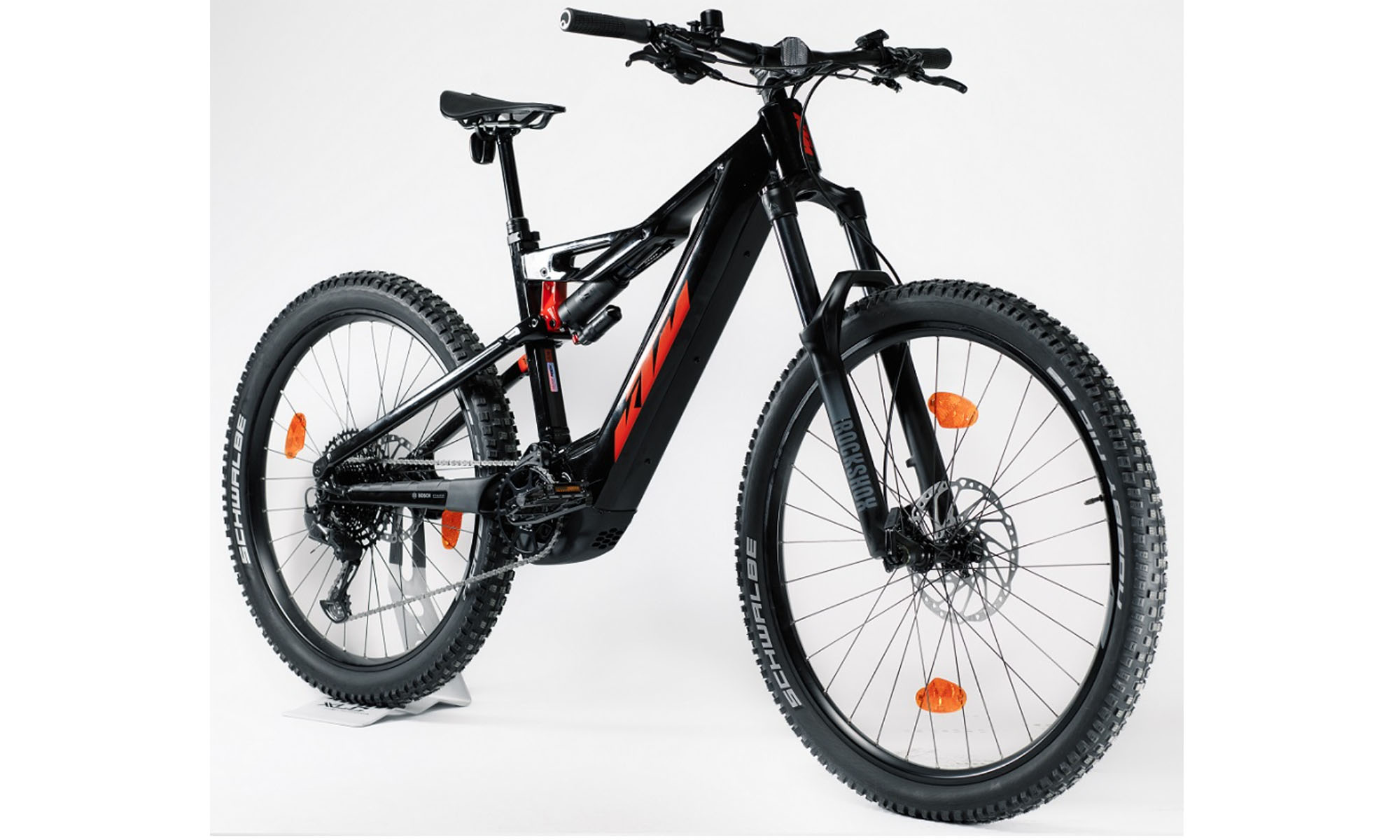 Фотография Электровелосипед KTM MACINA KAPOHO 7973 29/27.5", размер M, рама 43, 2023, черный  11