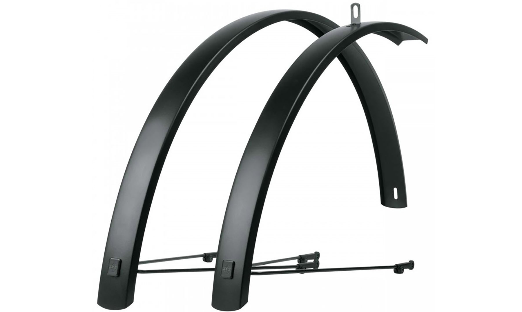 Фотографія Крила SKS EDGE AL 56 - ALUMINIUM MUDGUARD SET 28" чорні