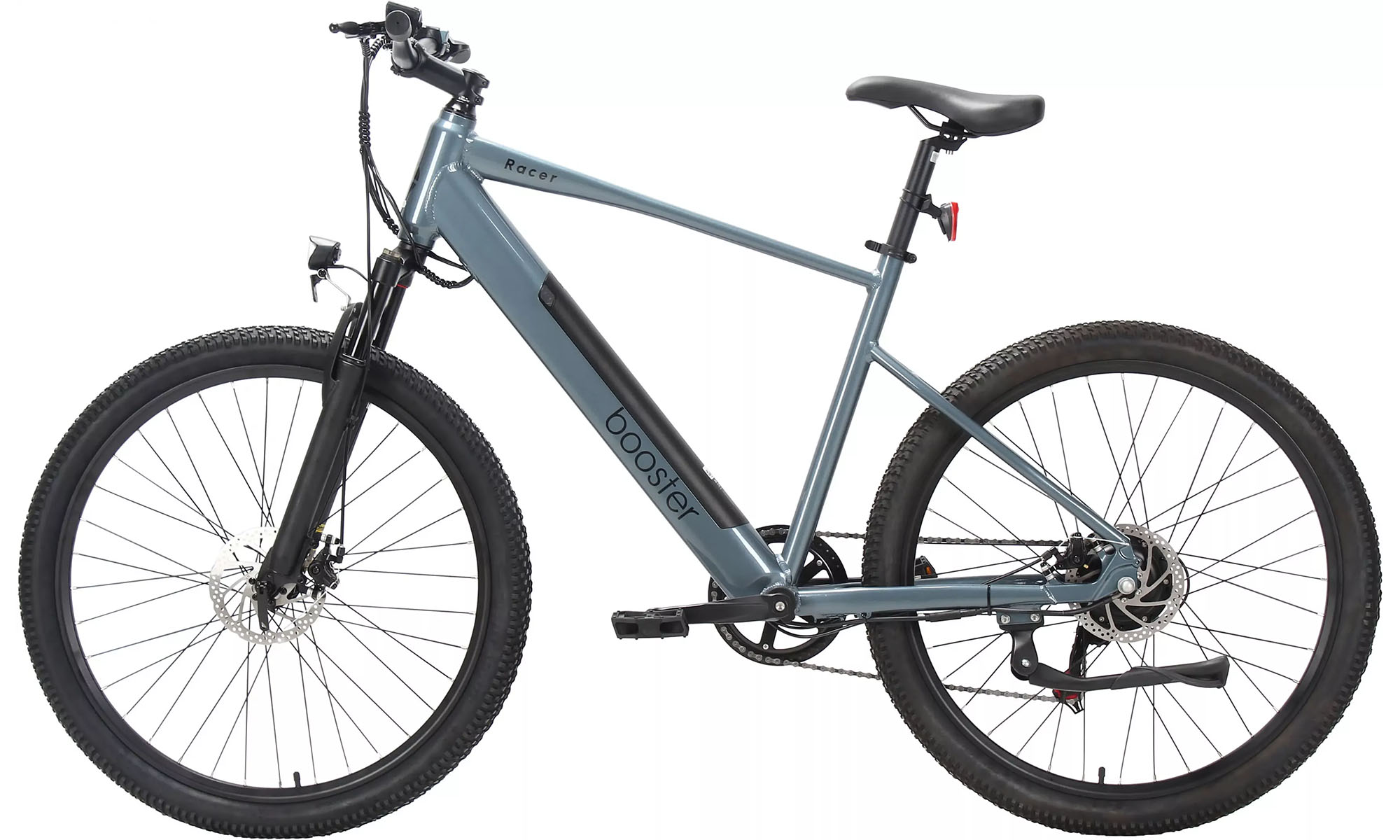 Электровелосипед Booster Racer 27,5’’, размер One Size, 2025, 350W, синий 2 Электровелосипед Booster Racer 27,5’’, размер One Size, 2025, 350W, синий 2