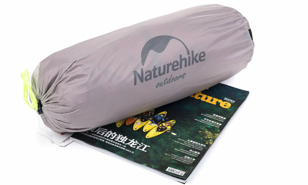 Палатка сверхлегкая двухместная с футпринтом Naturehike Сloud Up 2 Updated NH17T001-T, 210T, оранжевая 3