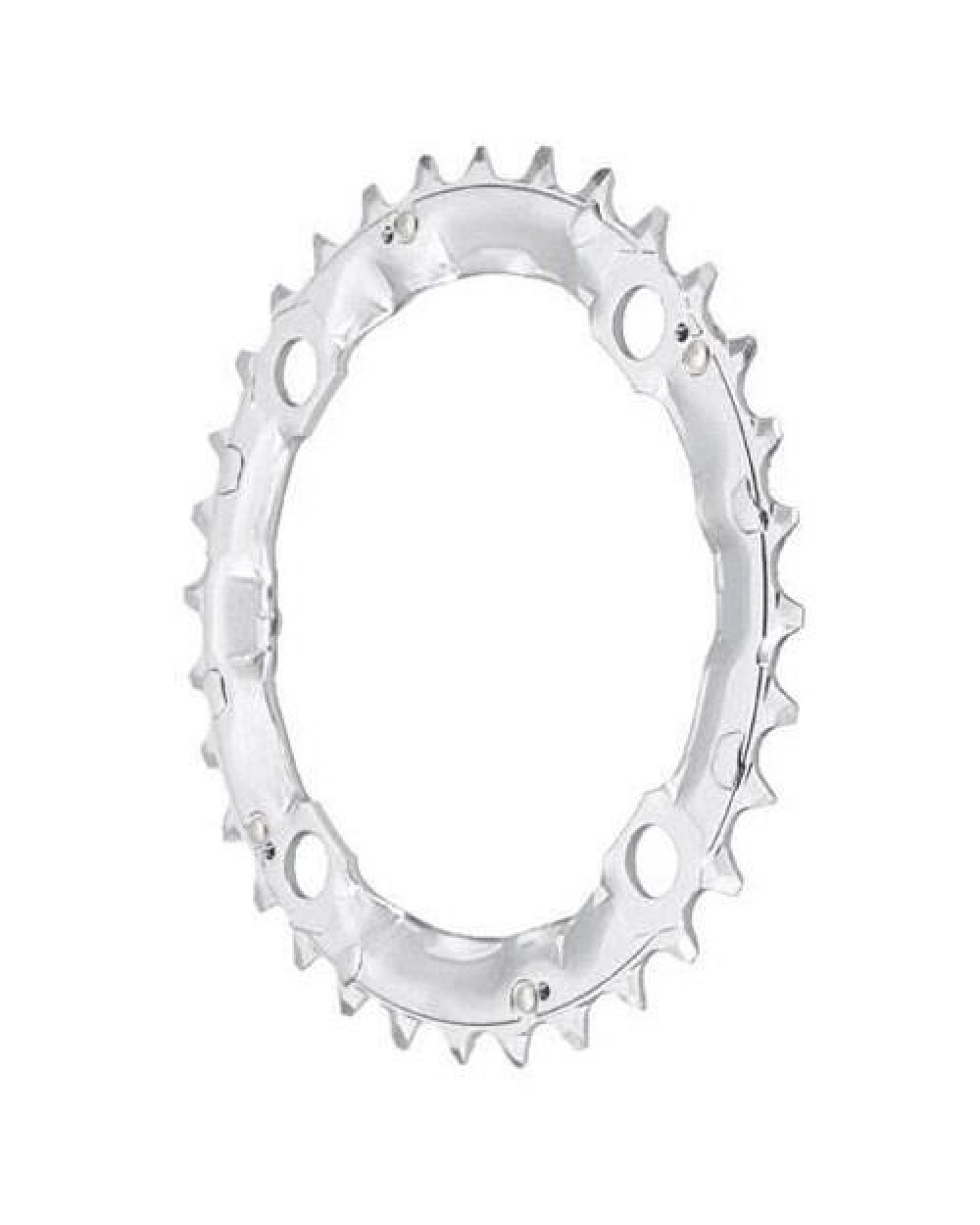 Фотография Звезда для шатунов Shimano Deore M510 38T, Серебристый