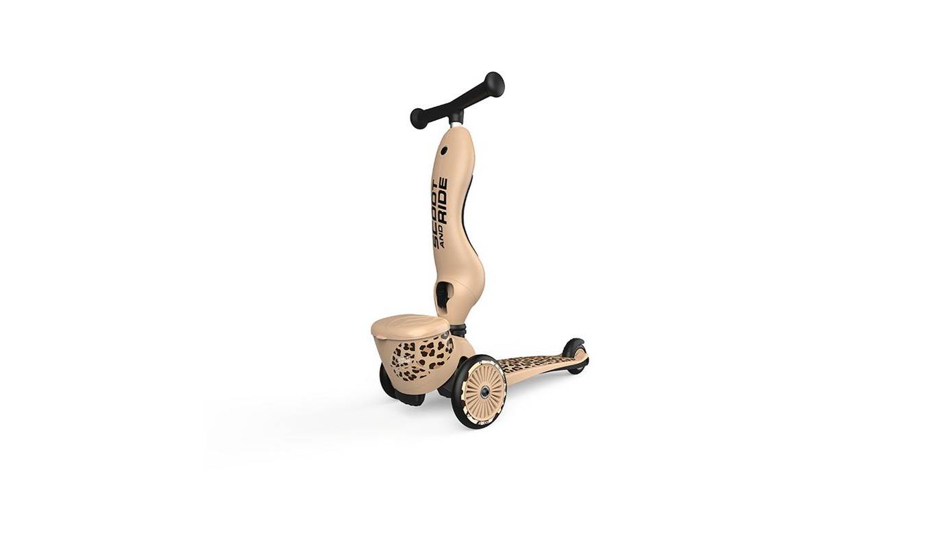 Самокат Scoot and Ride серии Highwaykick-1 Lifestyle леопард, 1-5 лет/20-50 кг 2