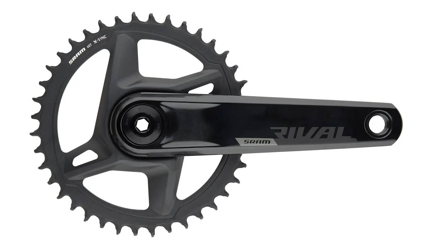 Комплект шатунов Sram RIVAL 1 DUB, 170мм, 42Т, черные (OEM) Комплект шатунов Sram RIVAL 1 DUB, 170мм, 42Т, черные (OEM)