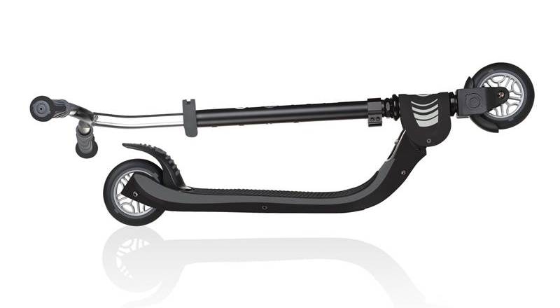 Самокат GLOBBER FLOW FOLDABLE 125, черно-серый, 6+ 6