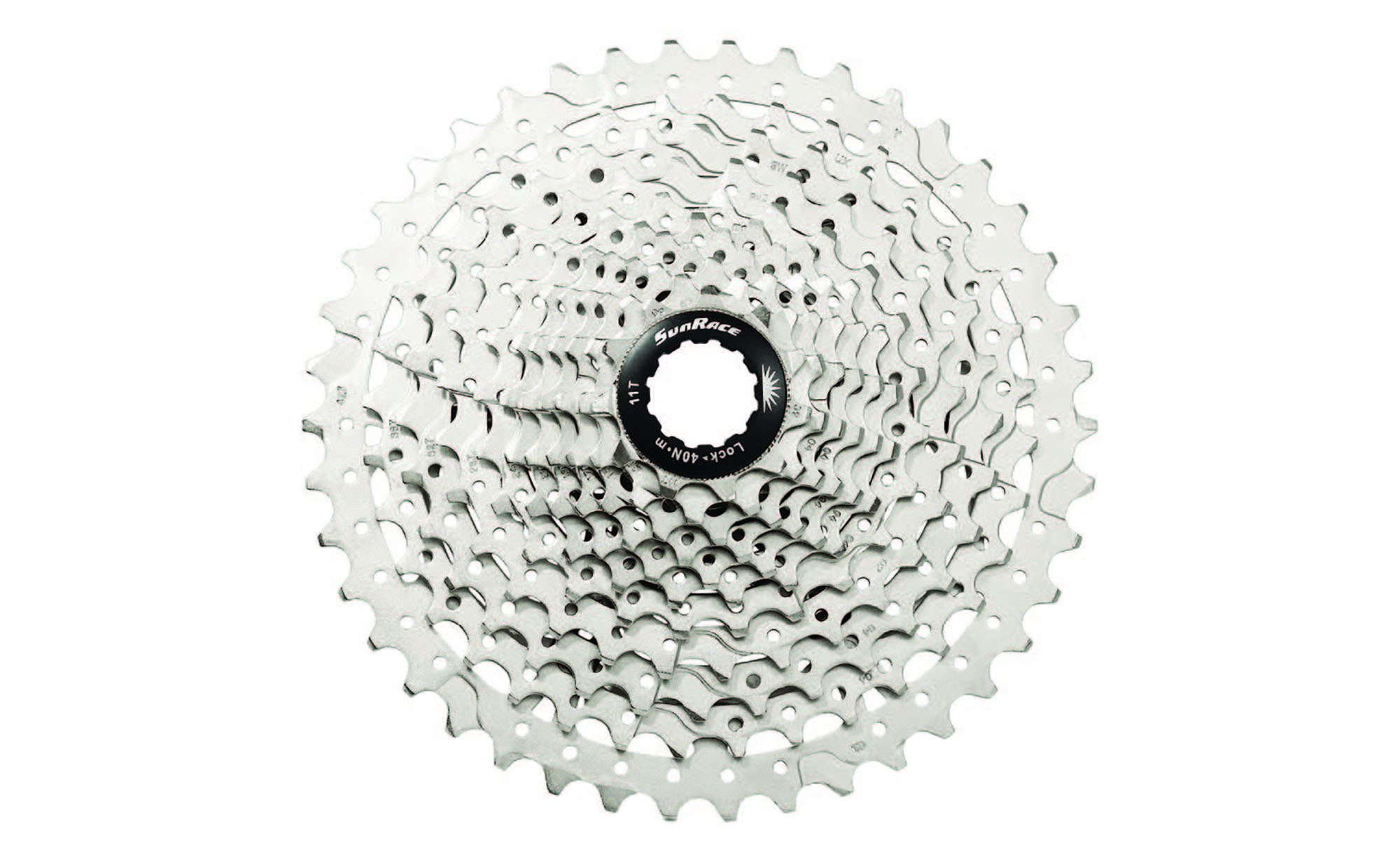 Кассета SunRace CSMS7 EAY, 11 скоростей, 11-42Т, Silver 