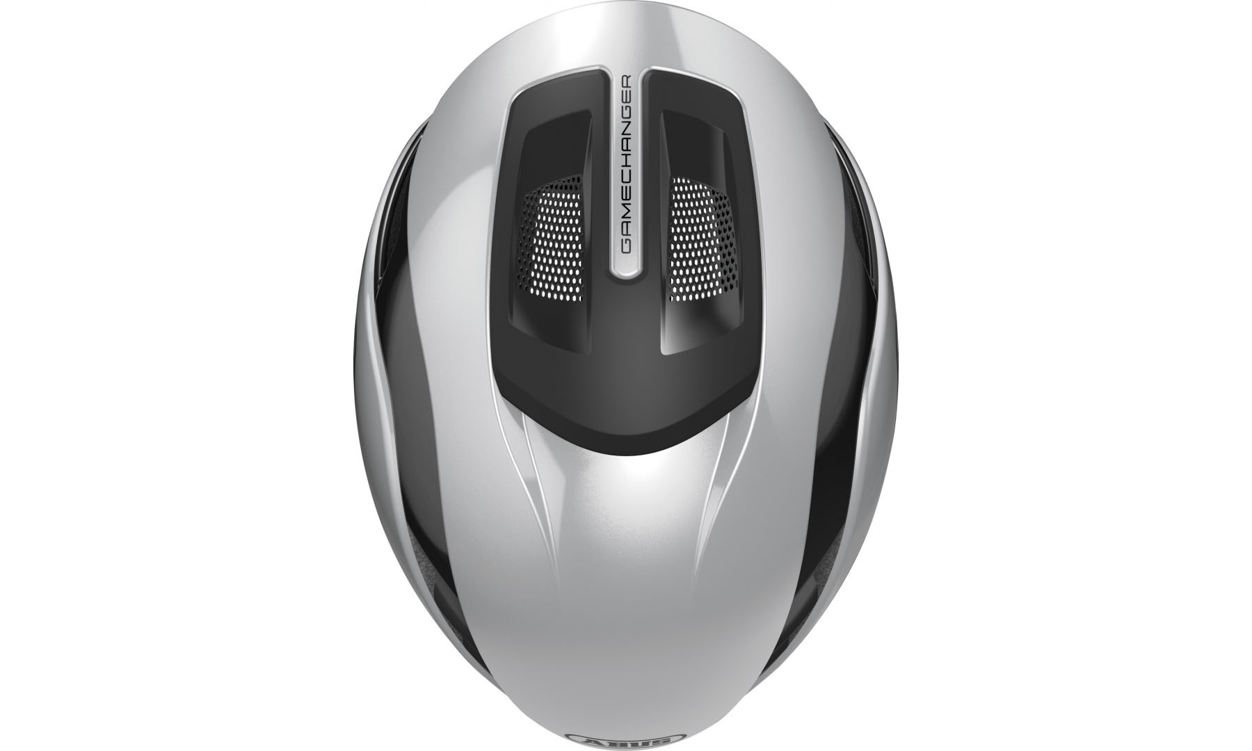 Велошлем спортивный ABUS GAMECHANGER 2.0 gleam silver, размер M (54-58 см), серебристый 4