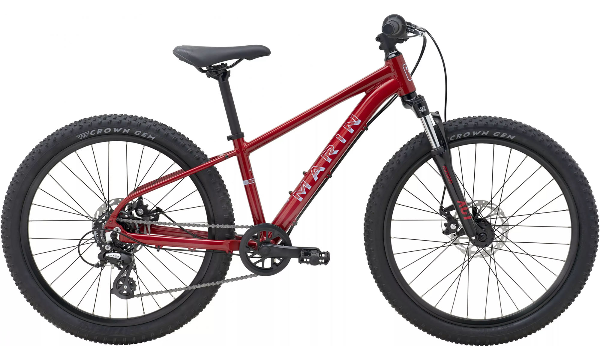 Велосипед Marin BAYVIEW TRAIL 24", One size, рік 2026, червоний з синім 