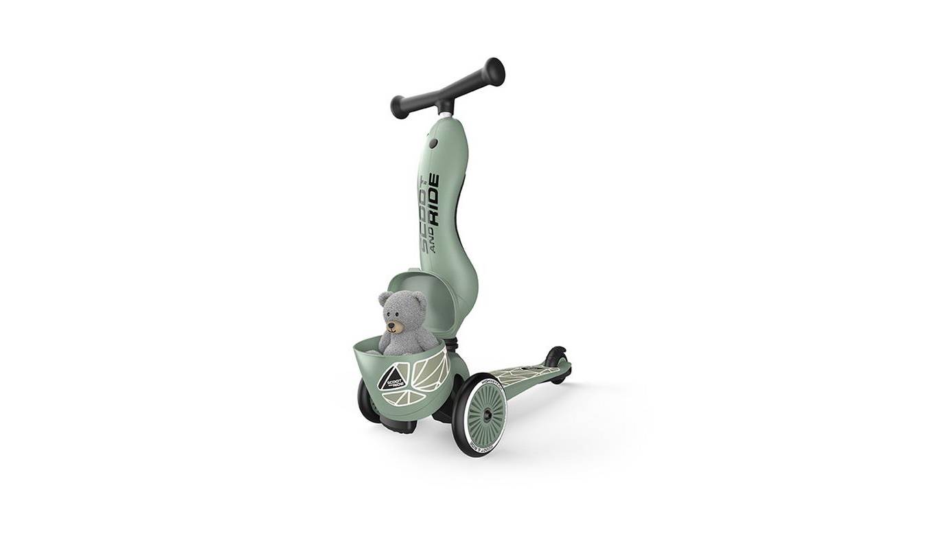 Фотография Самокат Scoot and Ride серии Highwaykick-1 Lifestyle зеленый, 1-5 лет/20-50 кг 8