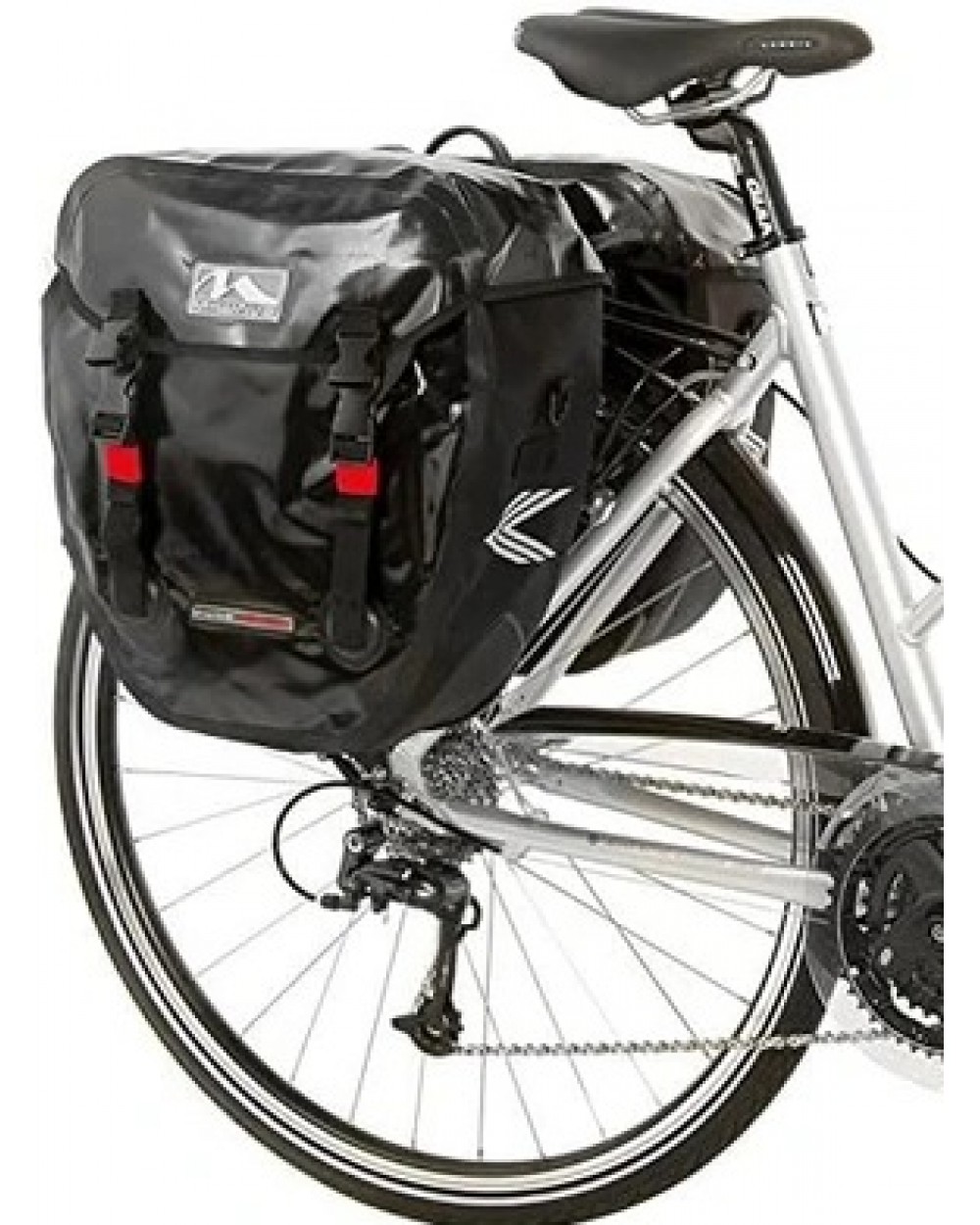 Сумка багажника M-Wave Toronto 2x20L пара чорний 3