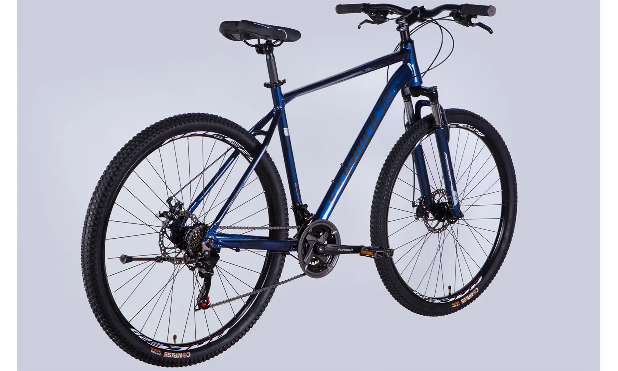 Велосипед Formula MOTION DD FR 29", розмір XL, рама-21", рік 2026, синiй з чорним 3