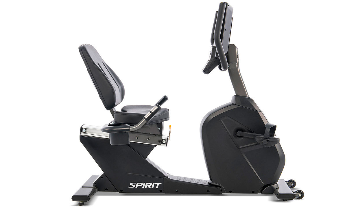 Велотренажер горизонтальный Spirit CR800+ 9
