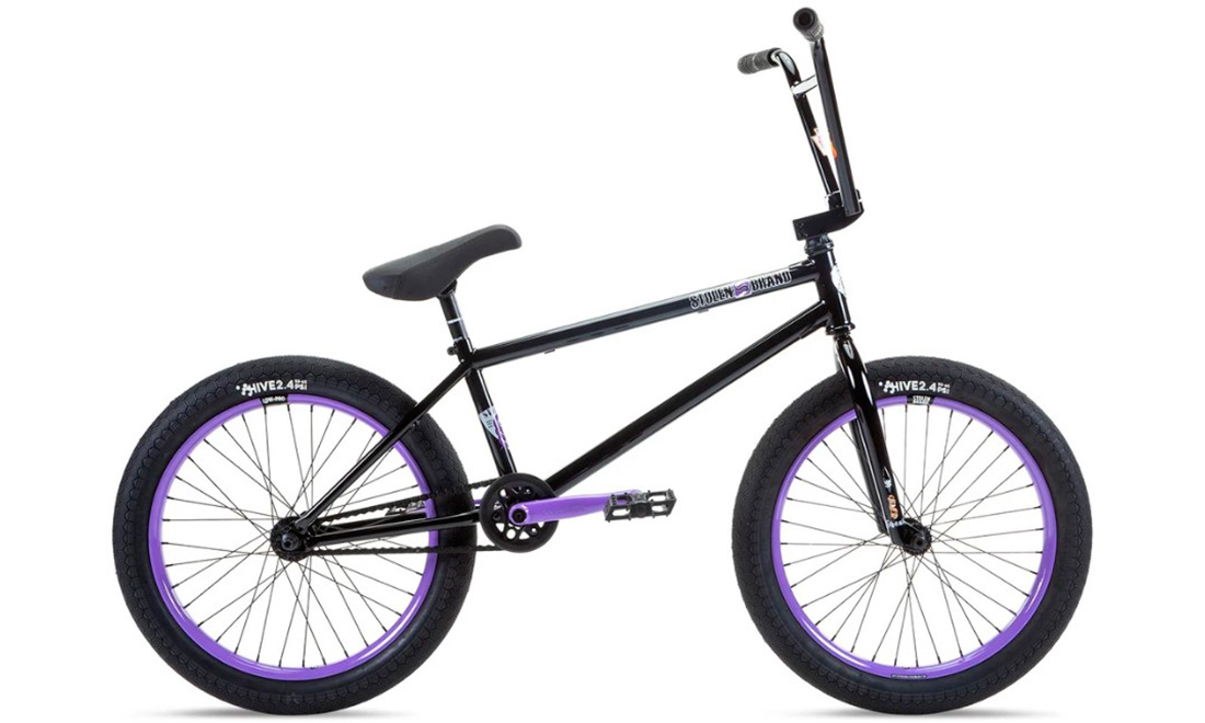 Велосипед Stolen SINNER FC XLT RHD 21.00" 20" (2021) Черно-фиолетовый