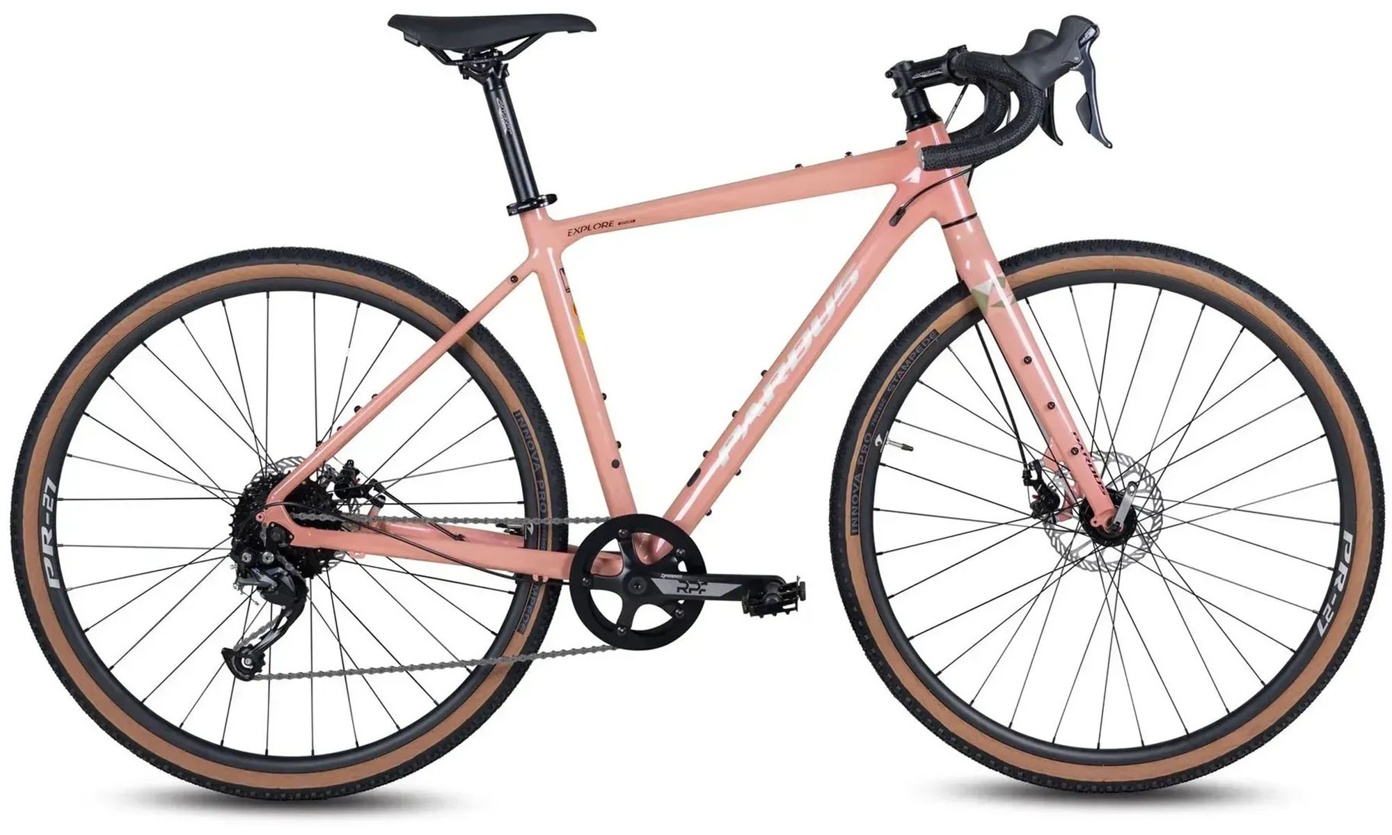 Велосипед PARDUS Gravel Explore Sport 28", размер M, год 2023, серый / красный- PDGES53GR Велосипед PARDUS Gravel Explore Sport 28", размер M, год 2023, серый / красный- PDGES53GR