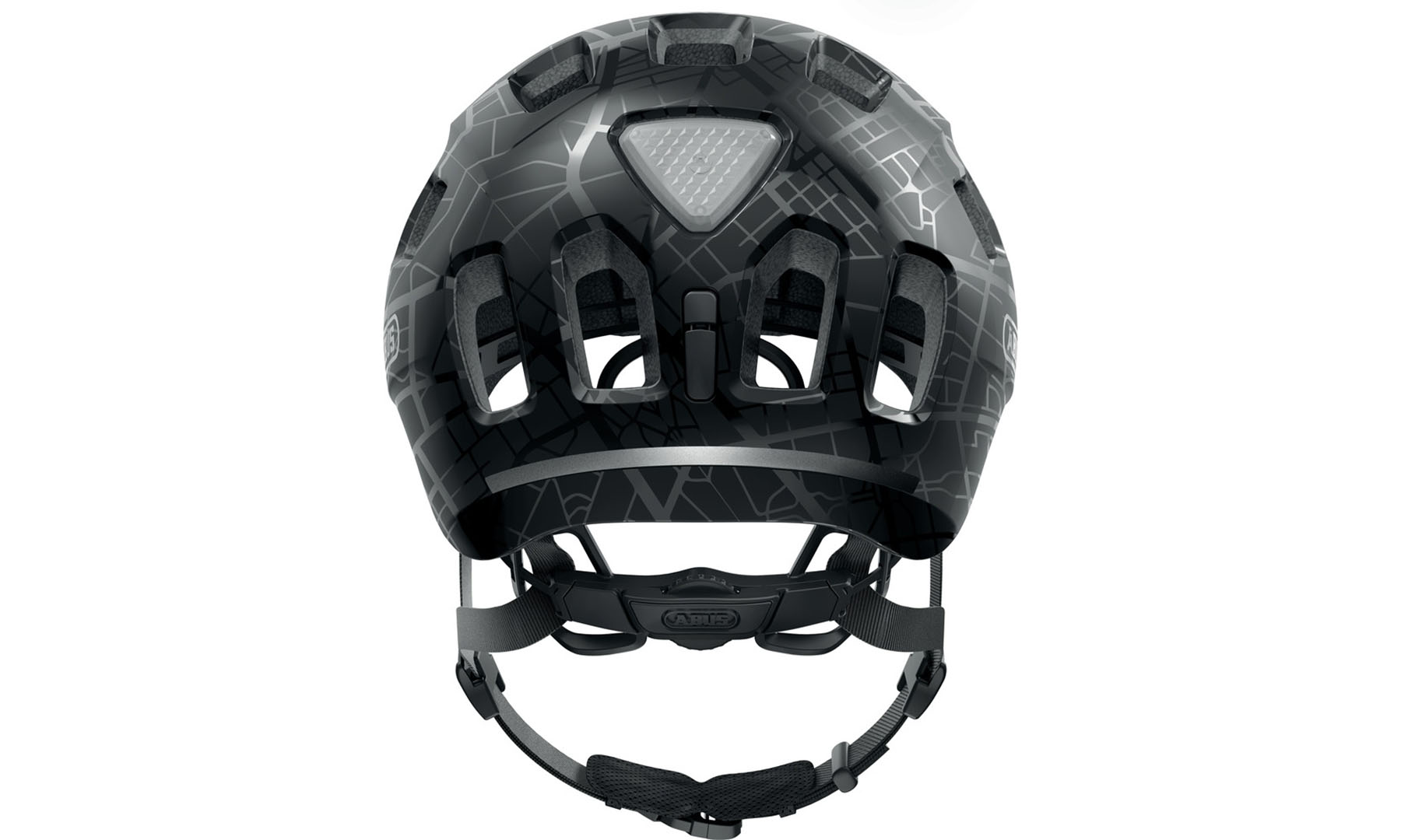 Велошлем детский ABUS YOUN-I 2.0 Street Art, размер M (52-57 см), темно-серый 3