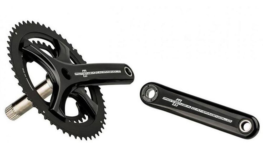 Шатуны CAMPAGNOLO Potenza 11S Power Torque 172.5mm 36-52 Black Alu 2