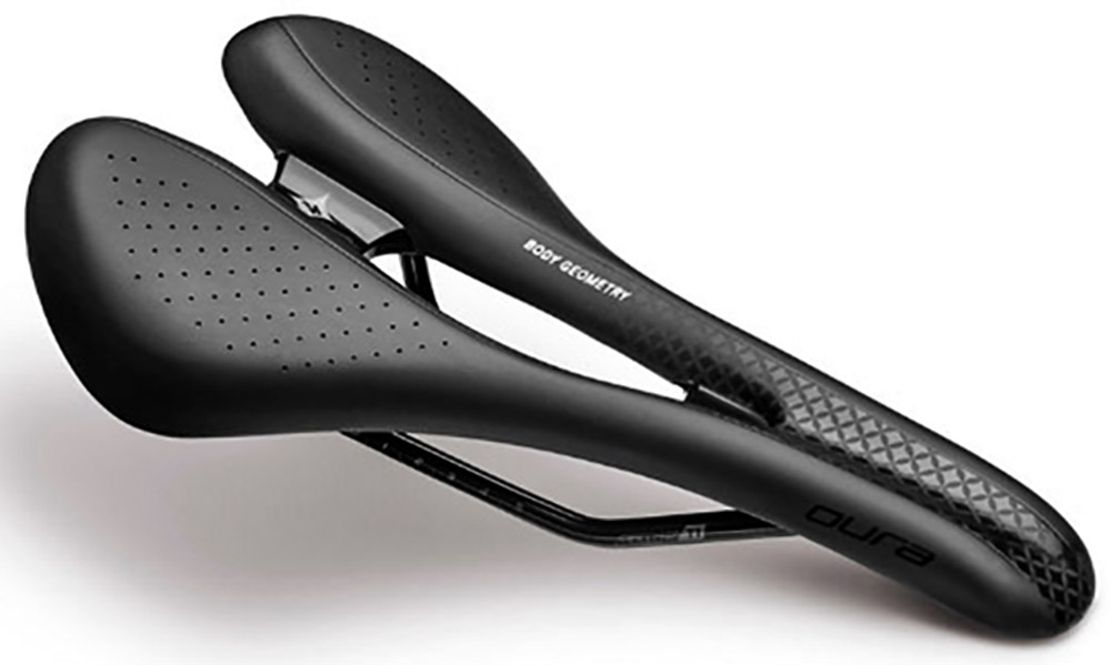 Фотографія Сідло жіноче Specialized OURA EXPERT GEL SADDLE WMN чорне, ширина 168 мм (27116-6208)