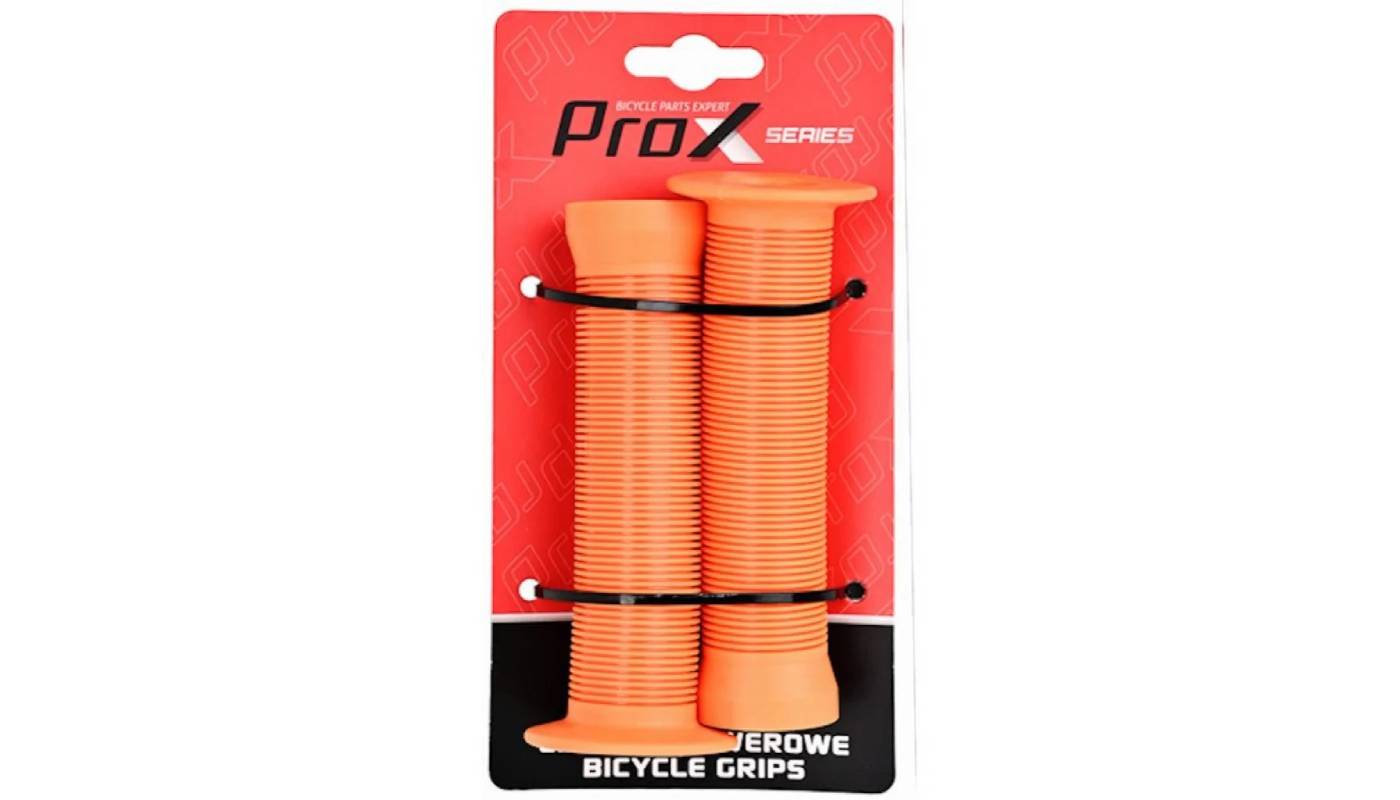 Грипсы ProX GP-41C 130мм, BMX, оранжевый 2 Грипсы ProX GP-41C 130мм, BMX, оранжевый 2