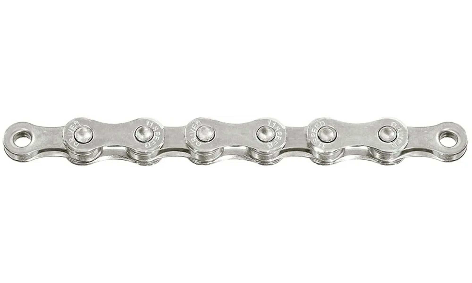 Цепь SUN RACE CNU11A, 9/10/11-ск., 126 зв.,1/2"x11/128", Silver 