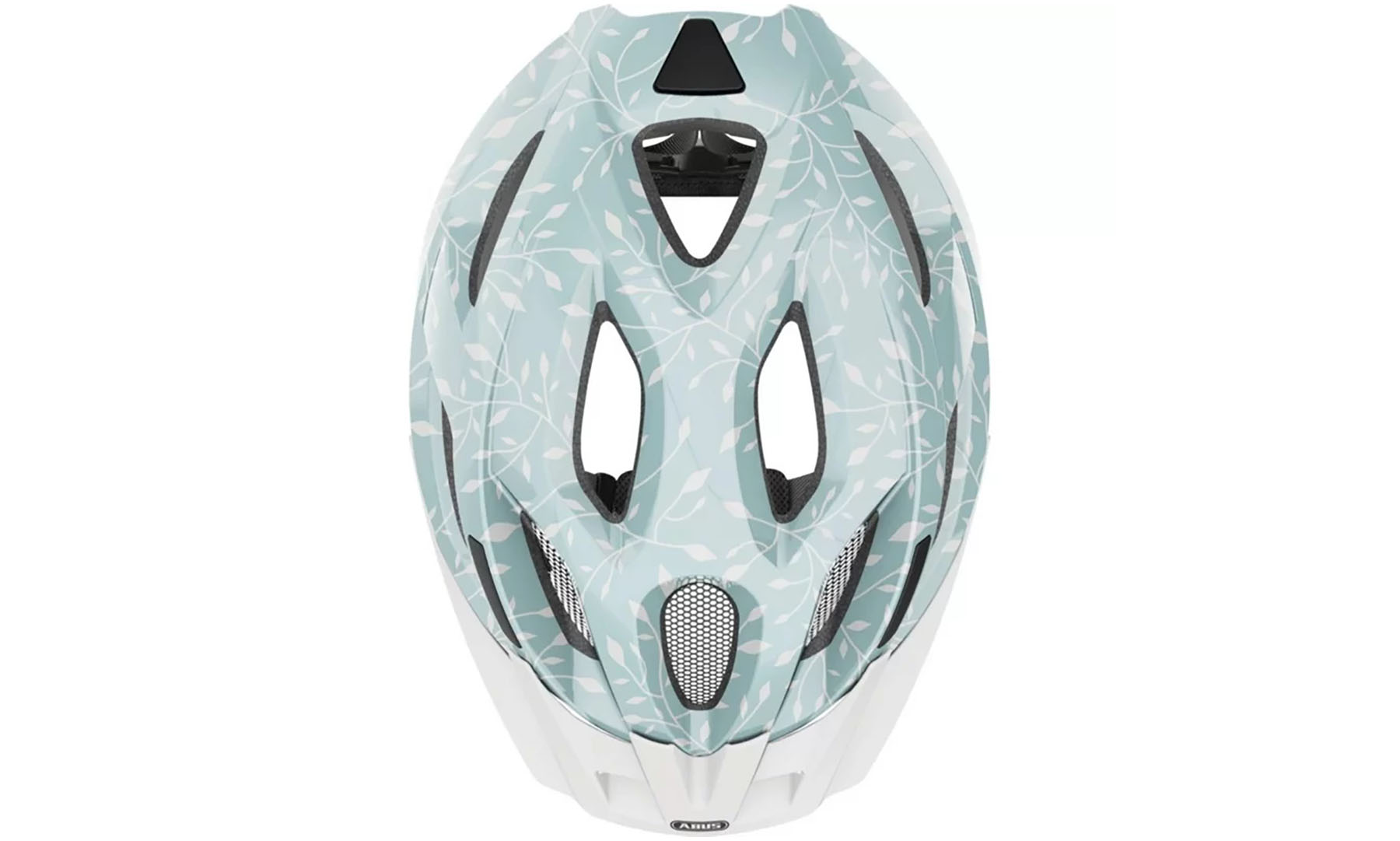 Велошлем спортивный ABUS ADURO 2.0 blue branches, размер M (52-59 см), голубой 2 Велошлем спортивный ABUS ADURO 2.0 blue branches, размер M (52-59 см), голубой 2