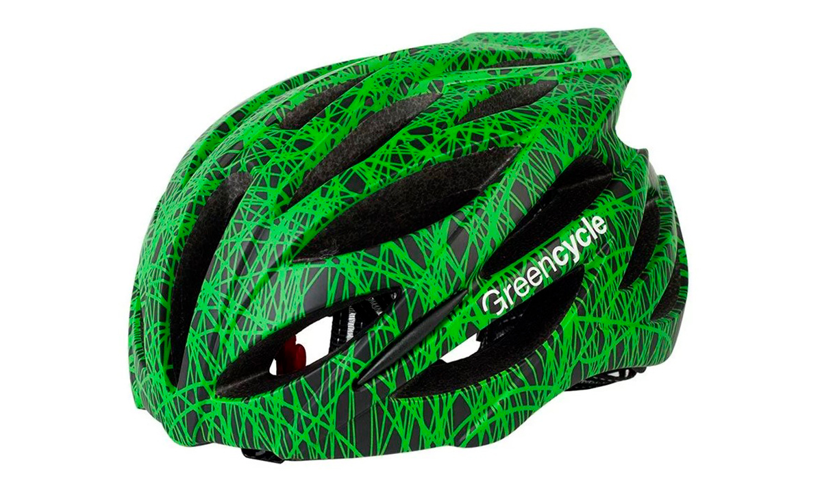 Фотография Шлем Green Cycle Alleycat, размер L (58-61 см)  Зеленый 