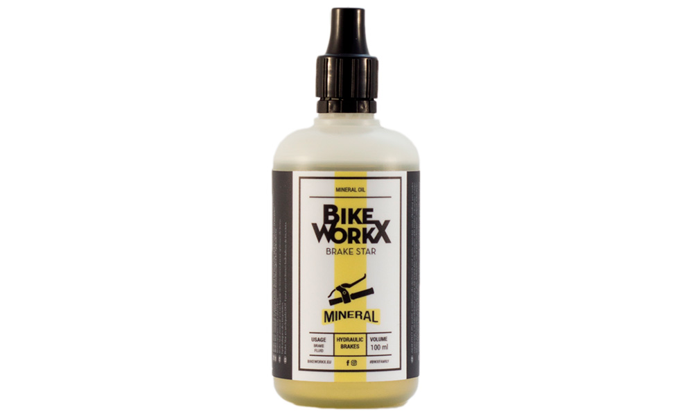 Тормозная жидкость BikeWorkX Brake Star минеральное масло 100 мл.