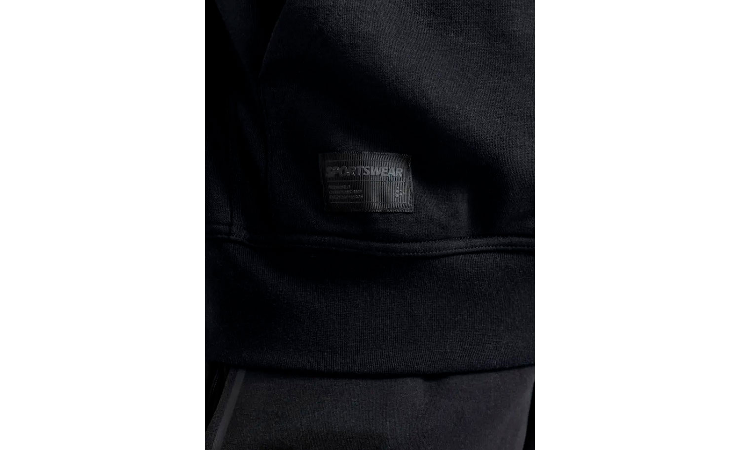 Кофта Craft CORE CRAFT HOOD мужская, размер XL, сезон AW 22, черный 3