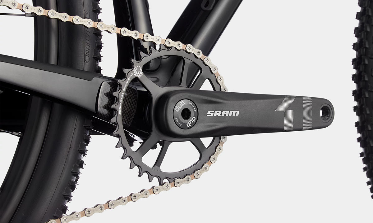 Фотография Велосипед Cannondale F-SI Carbon 4 29" 2021, размер S, Сине-оранжевый 3