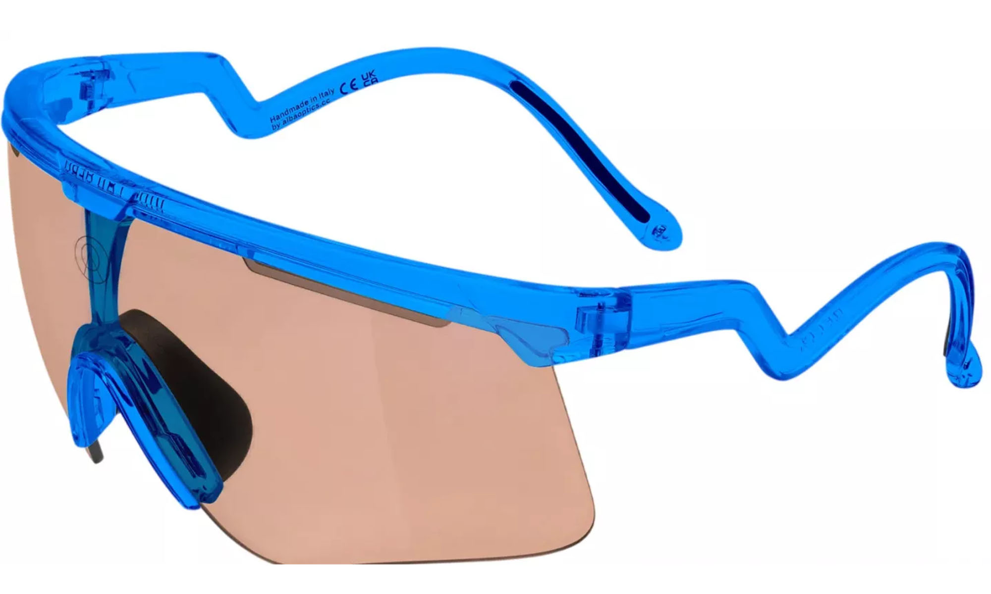 Окуляри Alba Optics DELTA Blue Glossy VZUM Salmon 