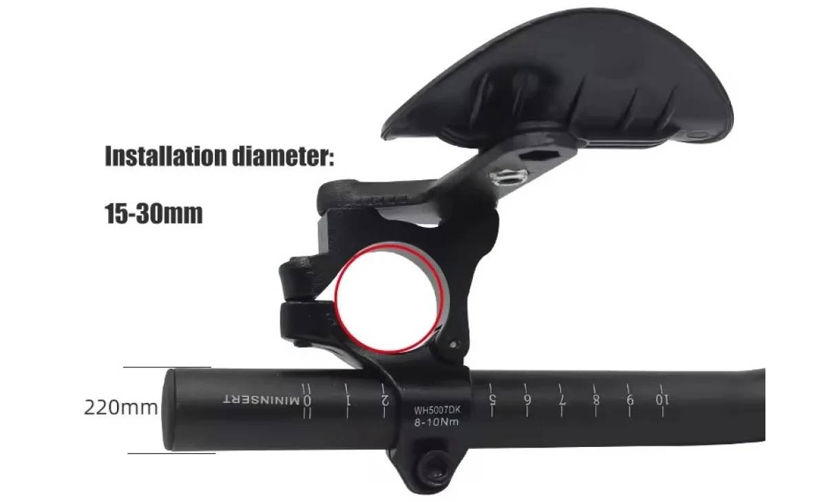 Руль Mpeda BHR001 "лемонка" для шоссейного велосипеда, черный 5 Руль Mpeda BHR001 "лемонка" для шоссейного велосипеда, черный 5