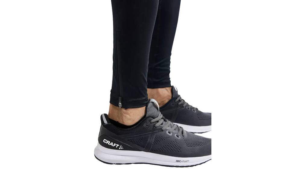 Тайтси Craft ADV Essence Zip Tights чоловічі, розмір S, сезон AW 22, чорний 4