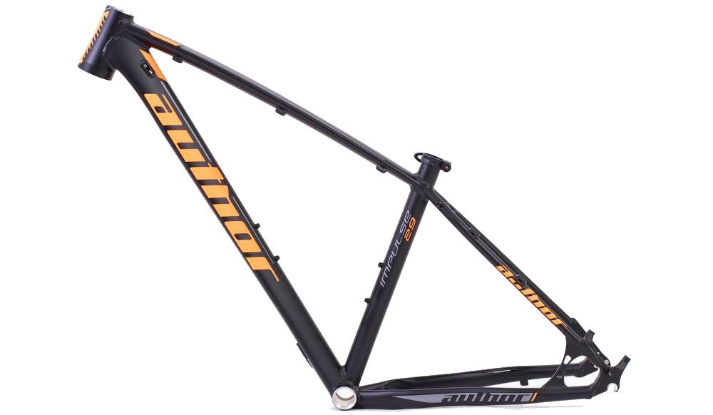 Рама велосипедна AUTHOR Impulse II 29", розмір М рама 17" 2023 чорно-червоний 2