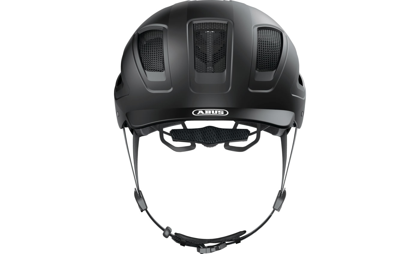 Велошолом ABUS HYBAN 2.0 MIPS Velvet Black размер XL (58-63 см), Черный 4