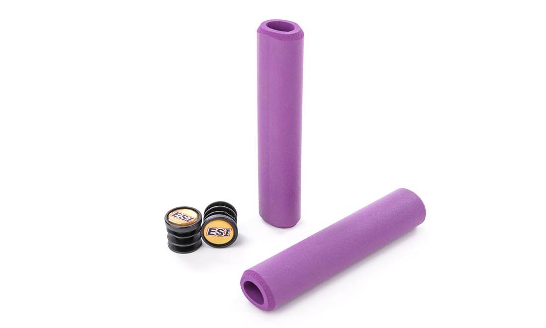 Грипсы ESI Racer's Edge Purple 