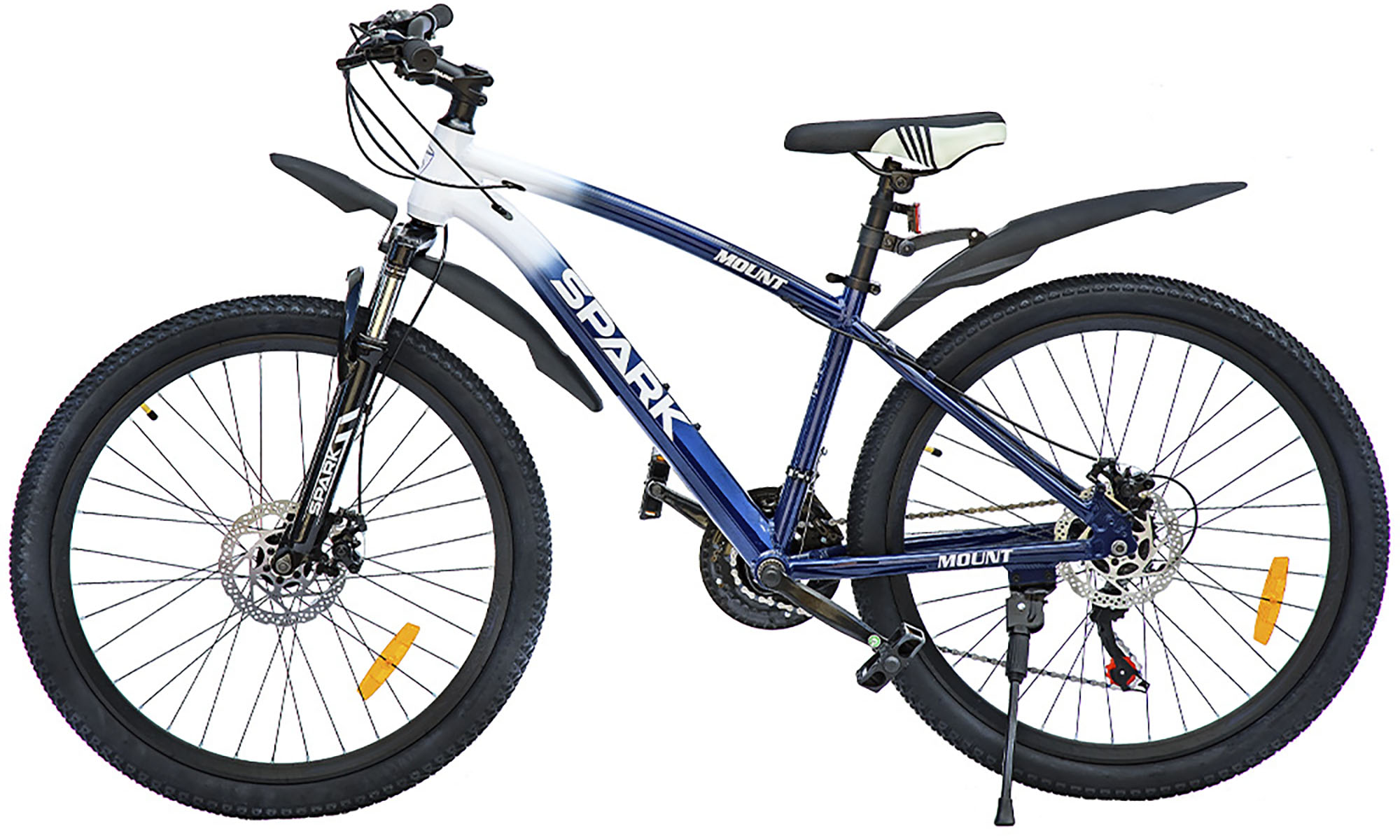 Велосипед SPARK MOUNT 26", размер S, рама 15", год 2025, бело-синий 6