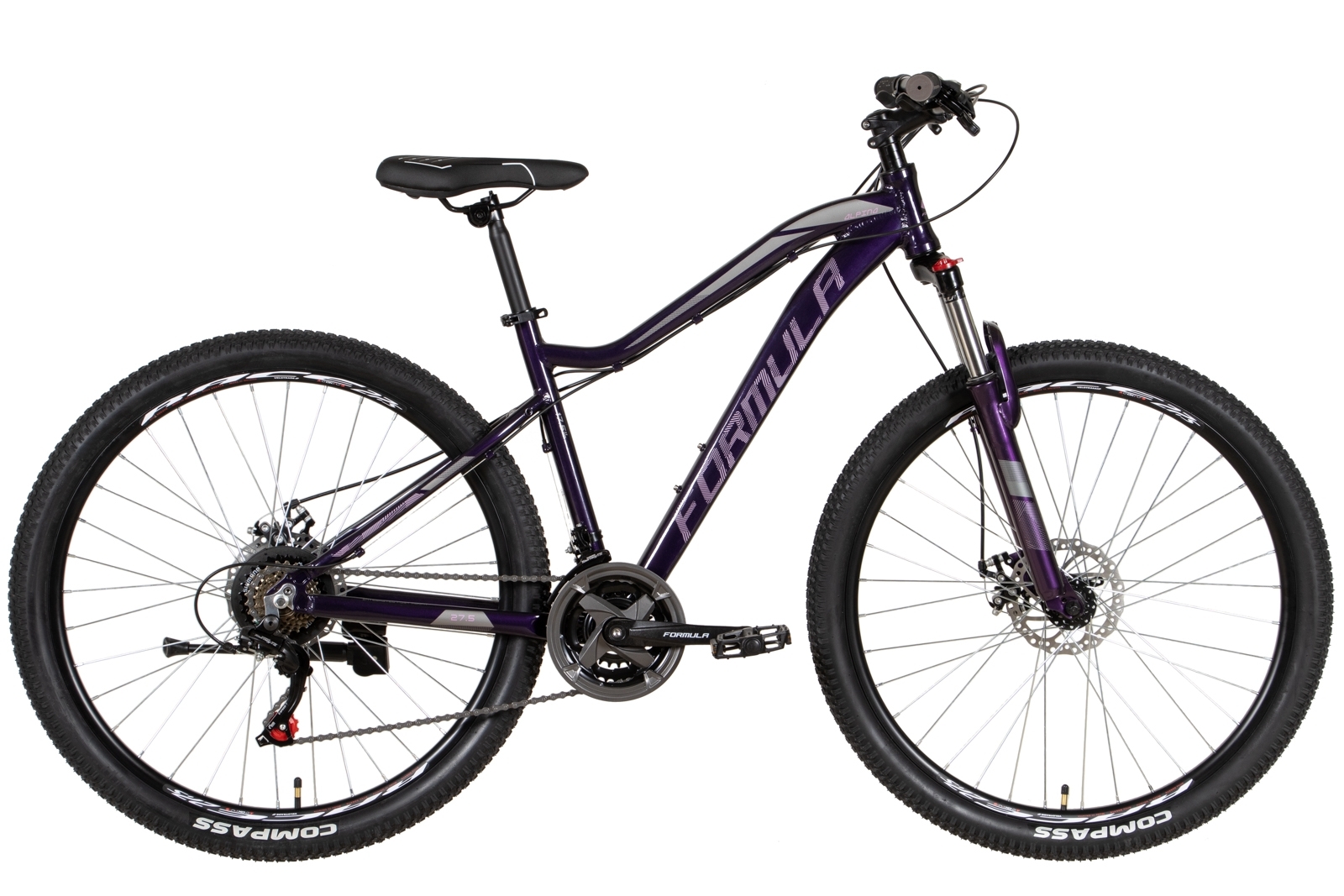 Фотографія Велосипед Formula ALPINA AM DD 27,5" розмір М рама 17,5 2022 Темно-фіолетовий)