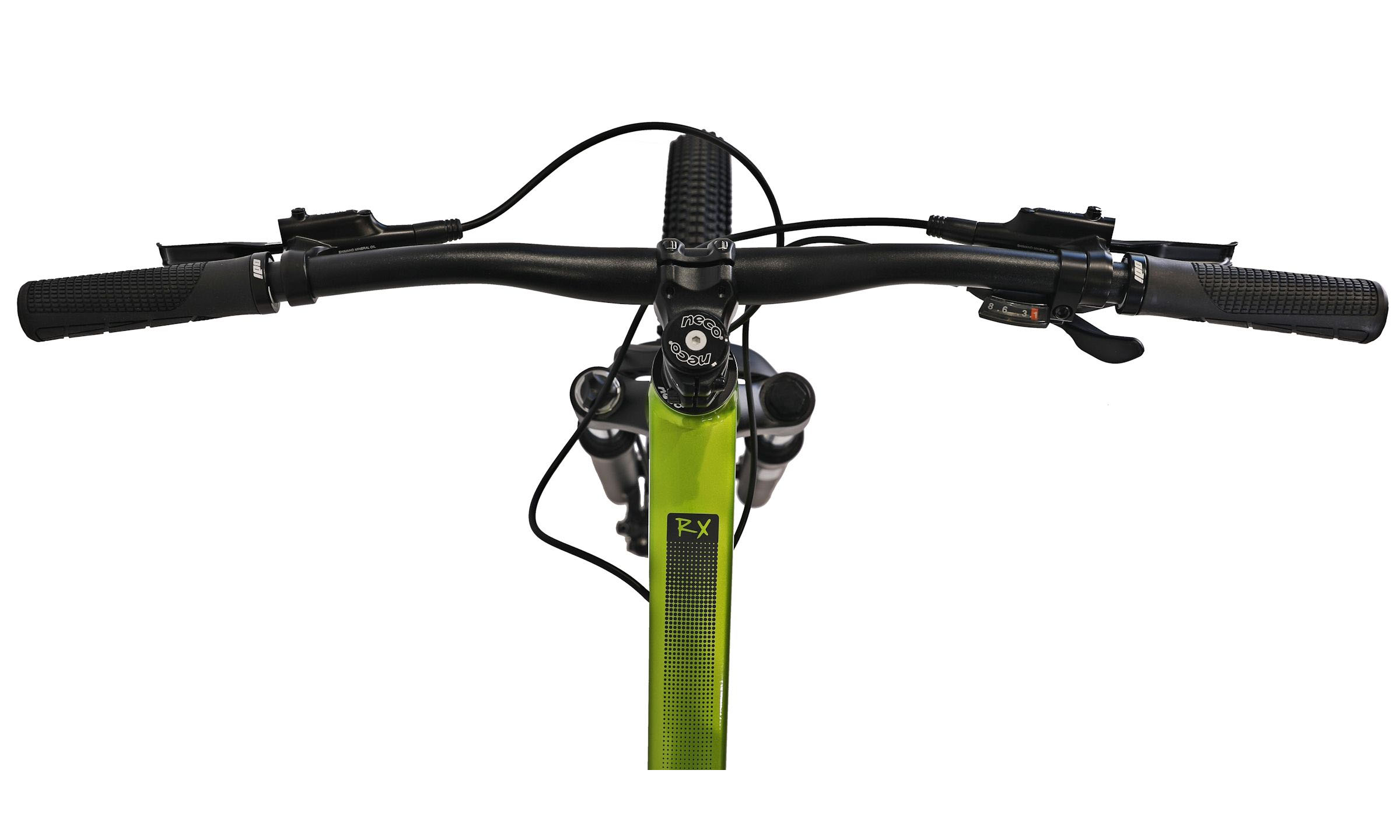Велосипед CYCLONE RX 26" размер S 2025 Салатовый (мат) 2