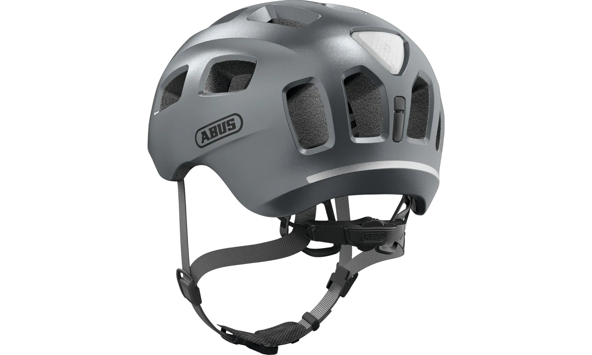 Велошлем детский ABUS YOUN-I 2.0, размер S (48-54 см), графитовый 2