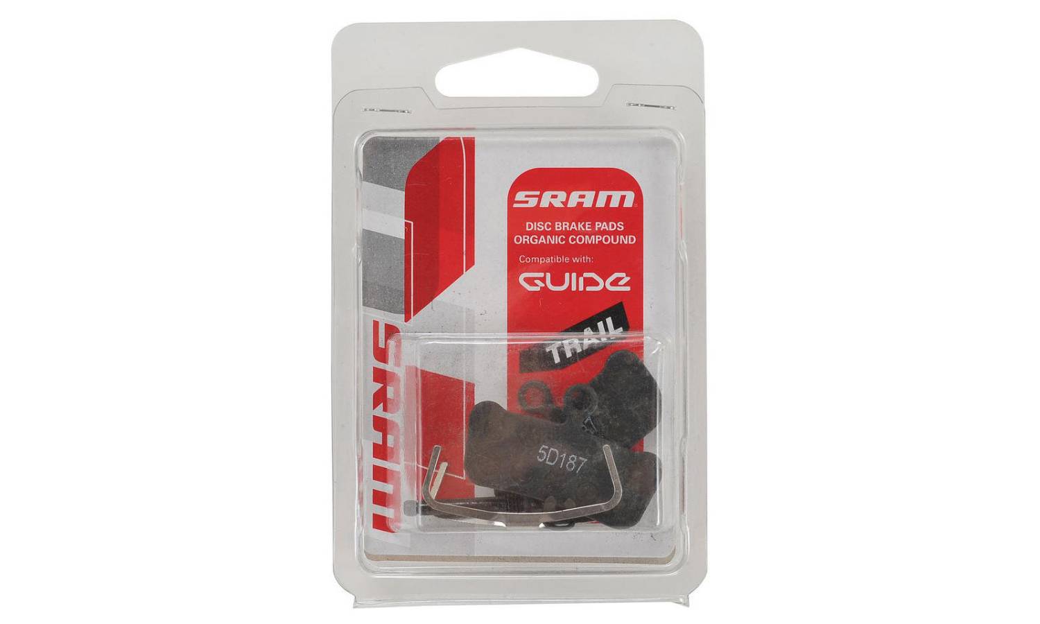 Фотография Дисковые колодки Sram AM BRAKE PAD GUIDE/TRL STLORG 1 SET 2