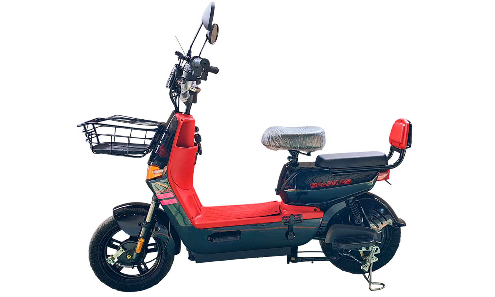 Велосипед с электромотором SPARK R8 10", рама 14", 60V/800W/20Ah LiFePO4, год 2026, чёрный Велосипед с электромотором SPARK R8 10", рама 14", 60V/800W/20Ah LiFePO4, год 2026, чёрный