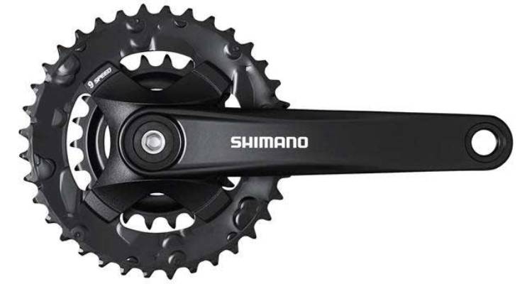 Фотографія Шатун Shimano FC-MT101-2, 175мм, 36X22