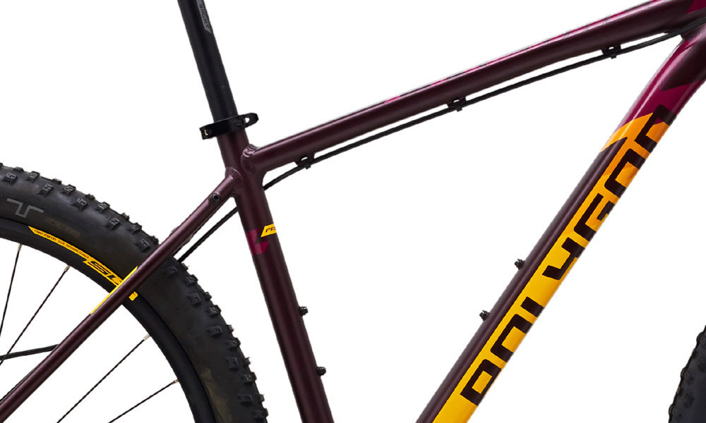 Фотография Велосипед POLYGON PREMIER 4 27,5" 2021, размер L, Фиолетовый 4