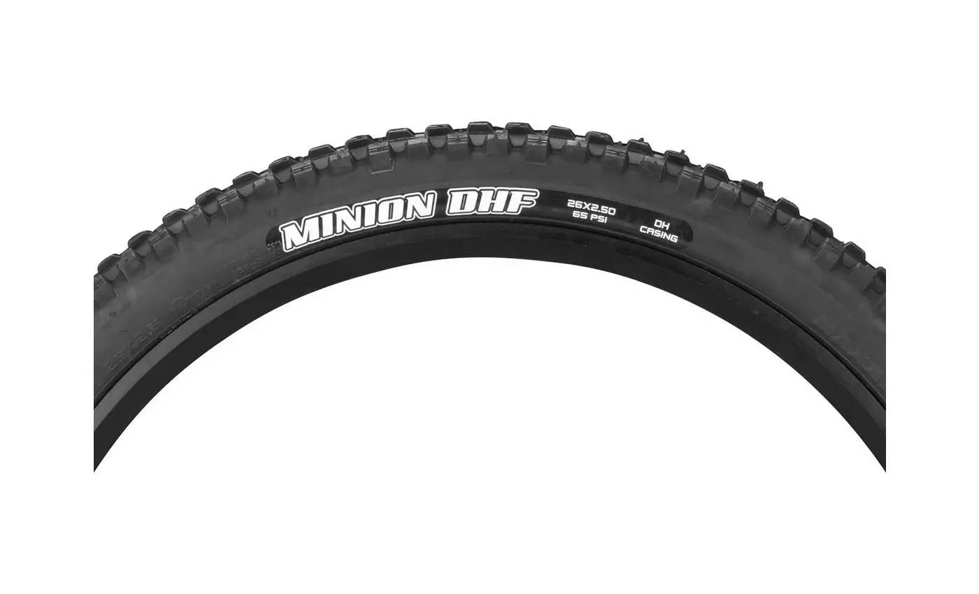 Фотография Покрышка Maxxis MINION DHF 26X2.50 TPI-60X2 Wire DH 4