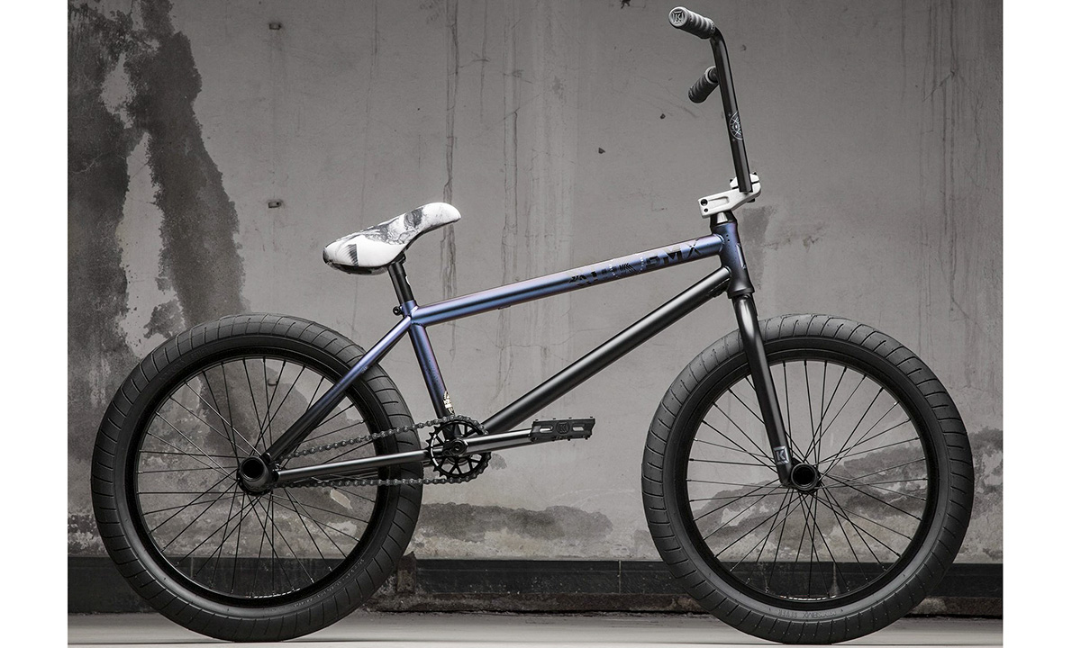 Фотография Велосипед KINK BMX Switch 2021 Черно-фиолетовый 7