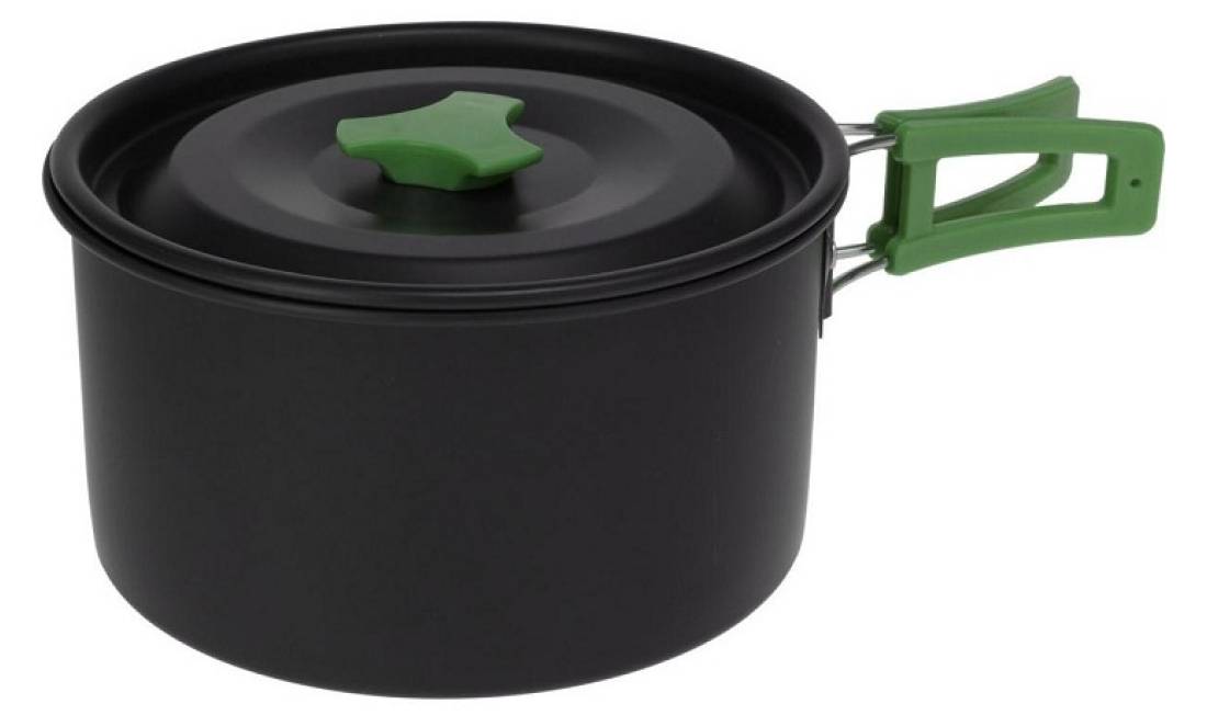 Набор посуды Redcliffs 3 в1, чайник, сковорода, кастрюля, алюминий 2