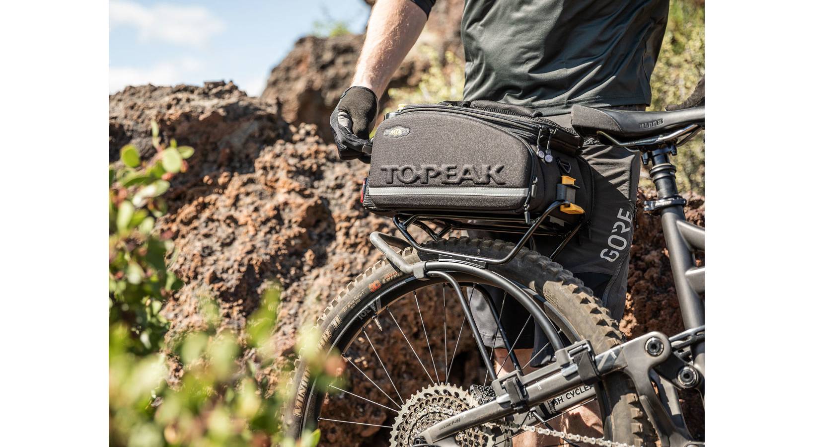 Фотография Багажник задний Topeak TetraRack M2 MTX МТБ, черный 4