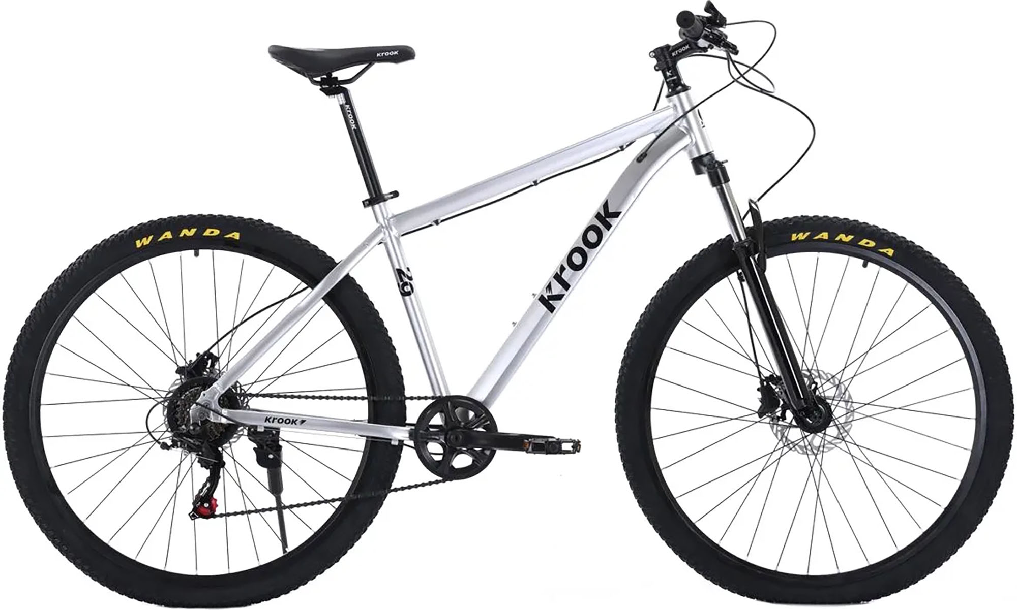 Велосипед Krook, 29", размер L, год 2025, серый 